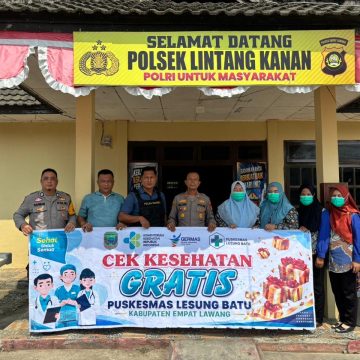 Polsek Lintang Kanan dan Puskesmas Lesung Batu Gelar Cek Kesehatan Gratis untuk Personel Polsek Lintang Kanan dan Puskesmas Lesung Batu Gelar Cek Kesehatan Gratis untuk Personel