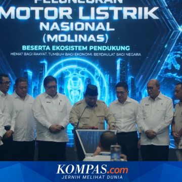 Prabowo Luncurkan Motor Listrik Nasional: Bisa Cicil Tanpa Uang Muka