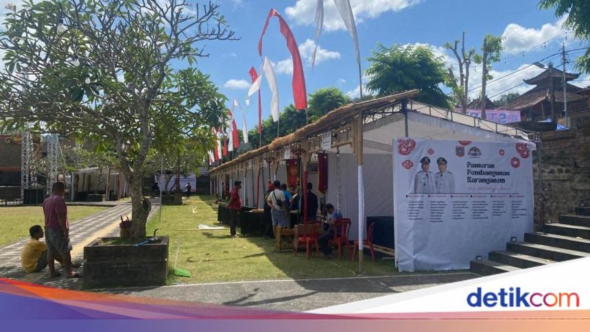 Puluhan UMKM dan Kuliner Meriahkan Pameran HUT RI di Karangasem