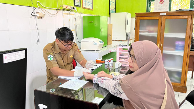 Puskesmas Mendawai Gelar Pemeriksaan Kesehatan Calon Jemaah Haji 2027 Puskesmas Mendawai Gelar Pemeriksaan Kesehatan Calon Jemaah Haji 2027