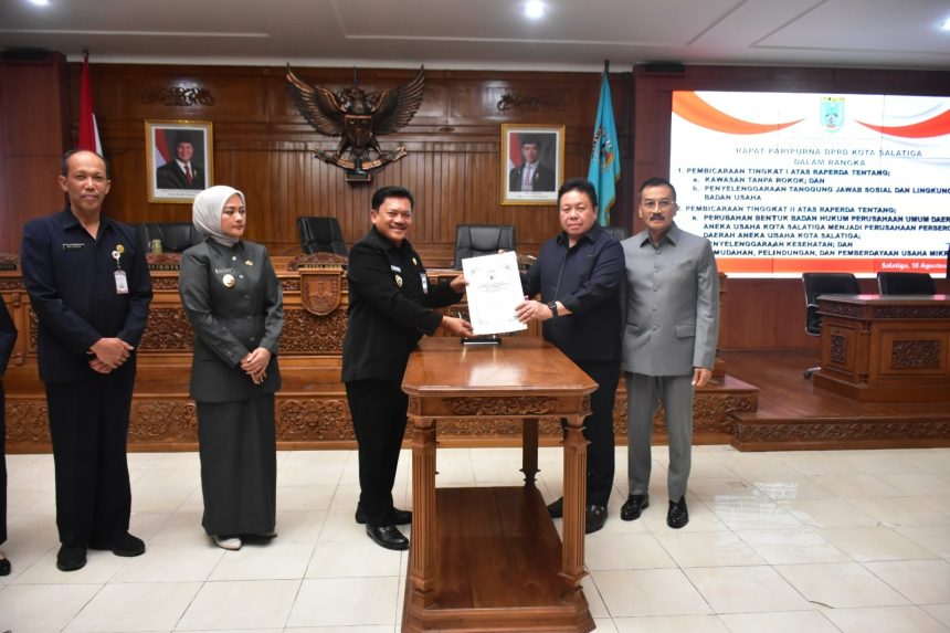 Salatiga Sahkan Tiga Raperda: Fokus pada Kesehatan dan UMKM
