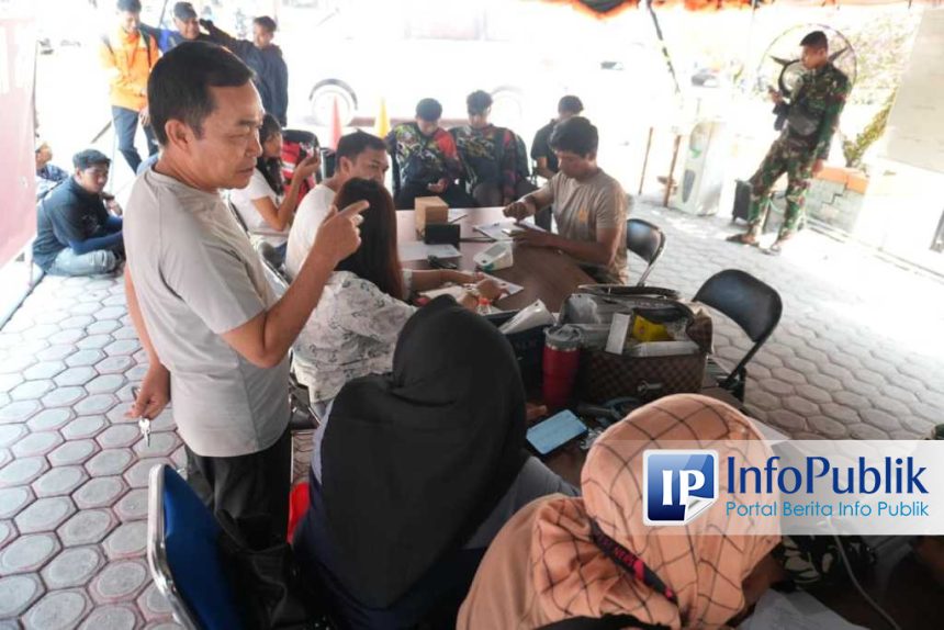 Satgas Karhutla Palangka Raya Jalani Pemeriksaan Kesehatan Usai Terpapar Asap