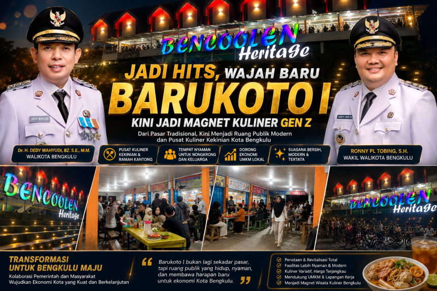 Wajah Baru Barukoto I: Magnet Kuliner Gen Z di Bengkulu