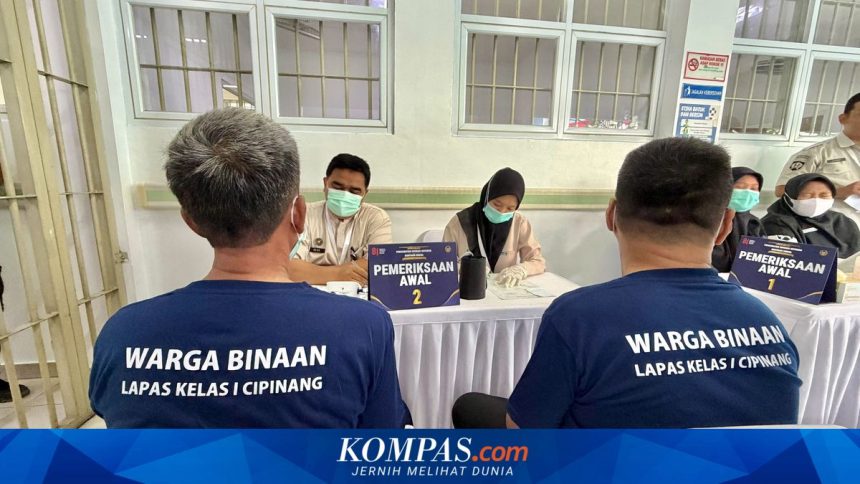 Warga Binaan Lapas Cipinang Kini Nikmati Layanan Cek Kesehatan Gratis