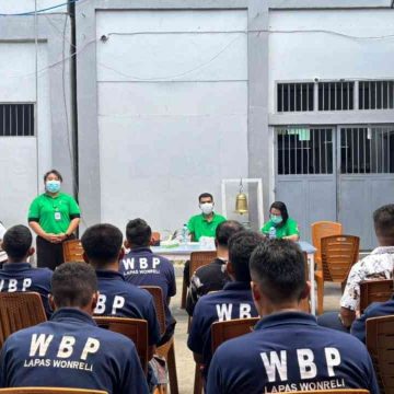 Warga Binaan Lapas Wonreli Nikmati Pemeriksaan Kesehatan Gratis