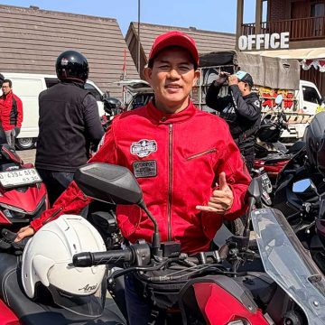 Ahmad Jayadi, Eks Rival Valentino Rossi, Antusias Ikuti Touring Bersama Jurnalis Otomotif