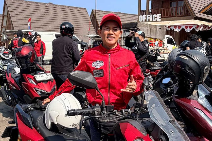 Ahmad Jayadi, Eks Rival Valentino Rossi, Antusias Ikuti Touring Bersama Jurnalis Otomotif