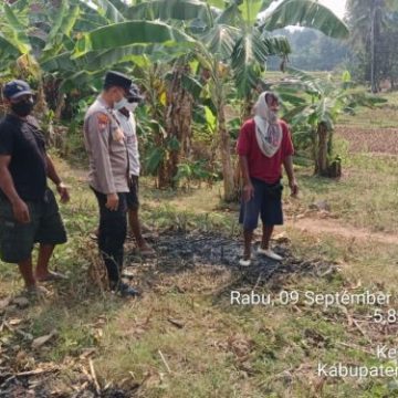 Antisipasi Karhutla, Polsek Penengahan Gencar Patroli dan Edukasi Bahaya Asap