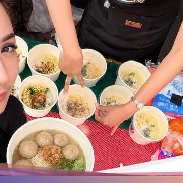 Bhella Cristy Merambah Dunia Kuliner, Hadirkan Bakso Resep Sendiri