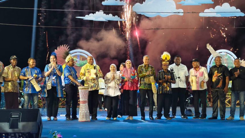 Bupati Jayapura Resmikan Kalkote sebagai Destinasi Wisata dan Kuliner Permanen