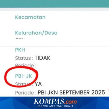 Cara Cek Status PBI JK September 2026, Tak Perlu Bayar Iuran BPJS Kesehatan