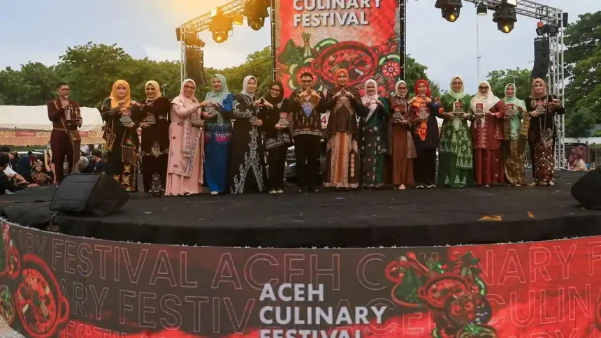 Festival Kuliner Aceh Resmi Dibuka: Sajian Khas Aceh Meriahkan Taman Sulthanah Safiatuddin