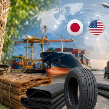 Karet Jambi Menembus Pasar Global: Jepang, Amerika, dan Tiongkok Jadi Sasaran Ekspor