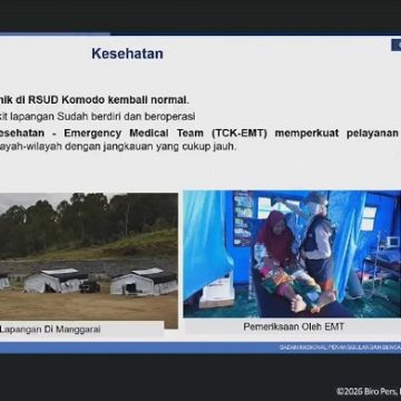 Pascagempa 7,7 Magnitudo, Infrastruktur serta Layanan Pendidikan dan Kesehatan di NTT Kembali Normal