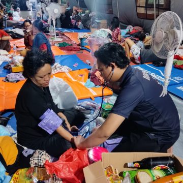 Polres Pelabuhan Tanjung Priok Dirikan Pos Kesehatan untuk Warga Terdampak Kebakaran Muara Angke
