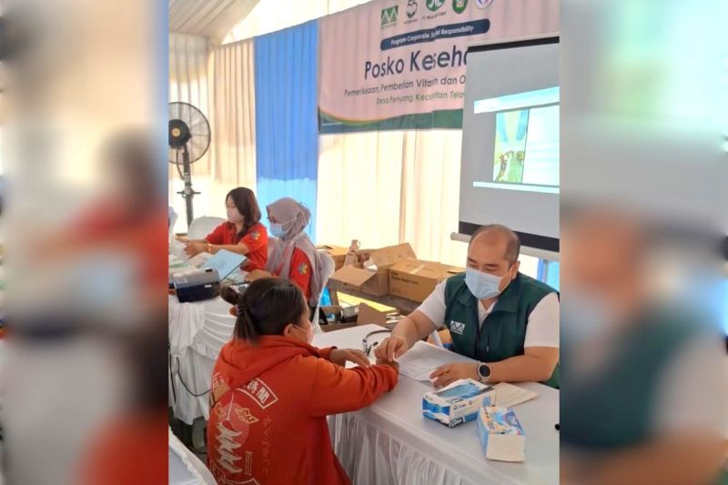 Posko Kesehatan PT Maju Aneka Sawit: Bantuan Medis bagi Warga Terdampak Karhutla Posko Kesehatan PT Maju Aneka Sawit: Bantuan Medis bagi Warga Terdampak Karhutla