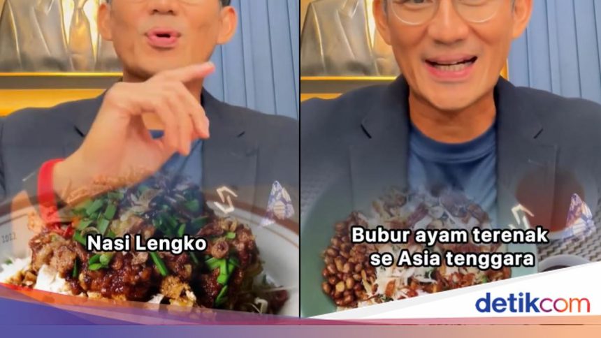 Sandiaga Uno Terinspirasi 5 Kuliner Nusantara: Nasi Lengko hingga Soto Banjar Sandiaga Uno Terinspirasi 5 Kuliner Nusantara: Nasi Lengko hingga Soto Banjar