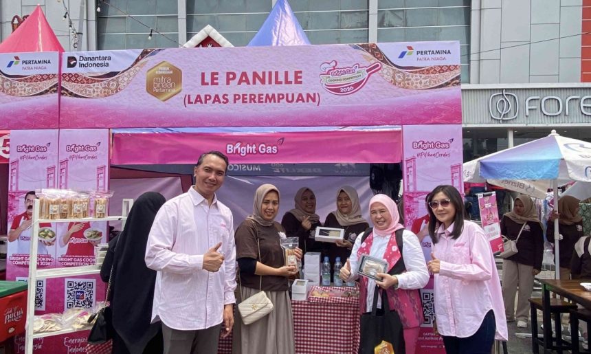 Warga Binaan Lapas Perempuan Palembang Sukses Buka Lapak di Bazar, Kuliner Laris Manis